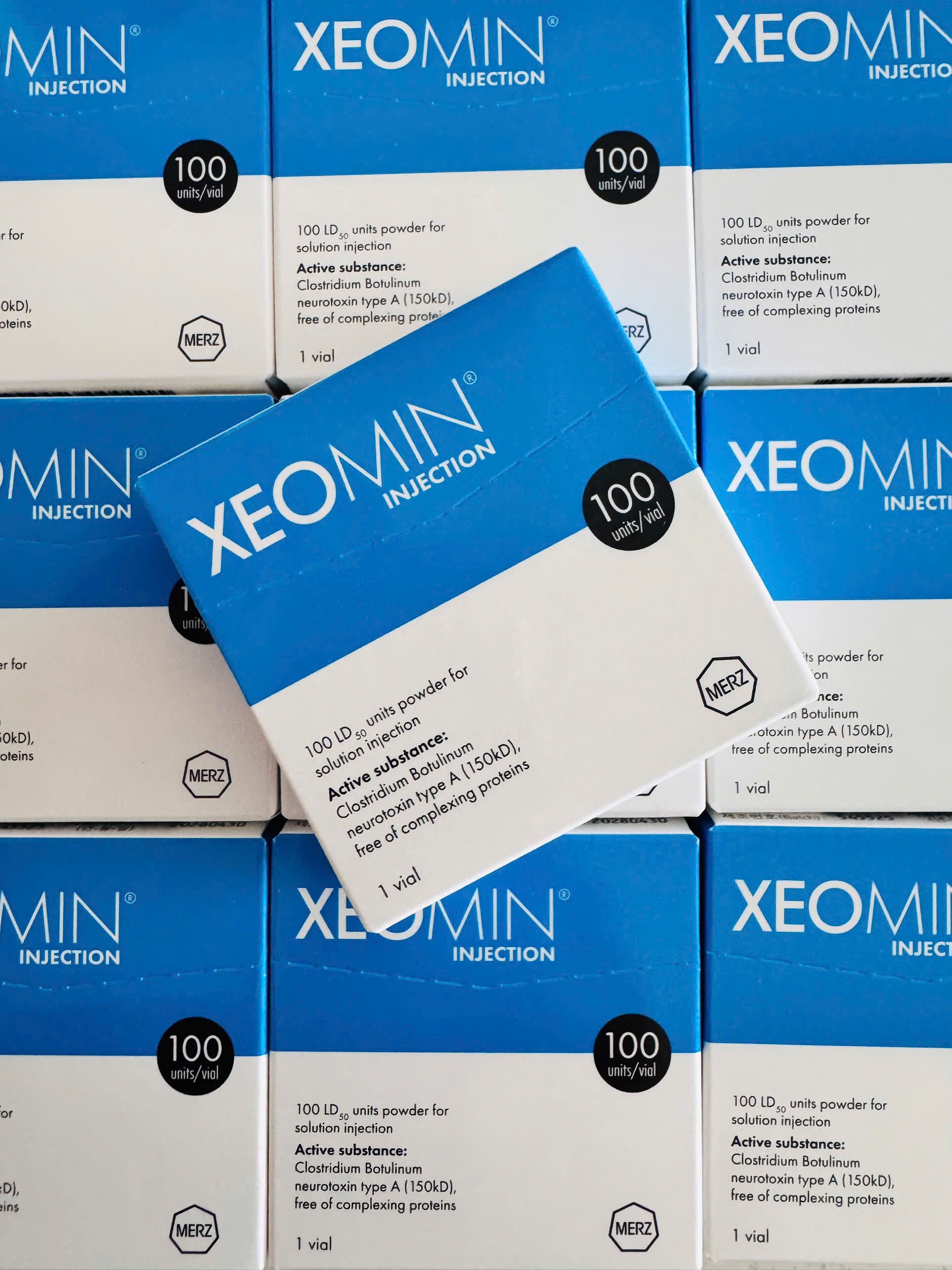 Botox xeomin 100 ( mẫu mới)